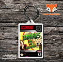 Zombies Ate My Neighbours Game Inspired Retro Gaming Keyring