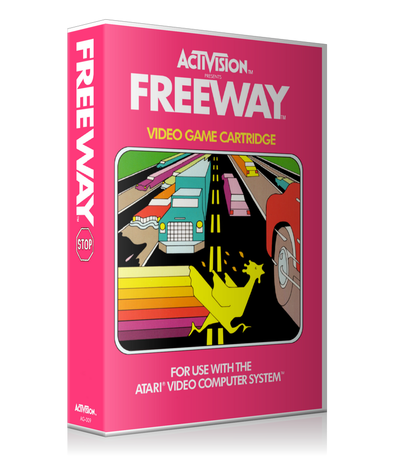 Freeway 2 Atari 2600 Game Cover To Fit A UGC Style Replacement Game Case