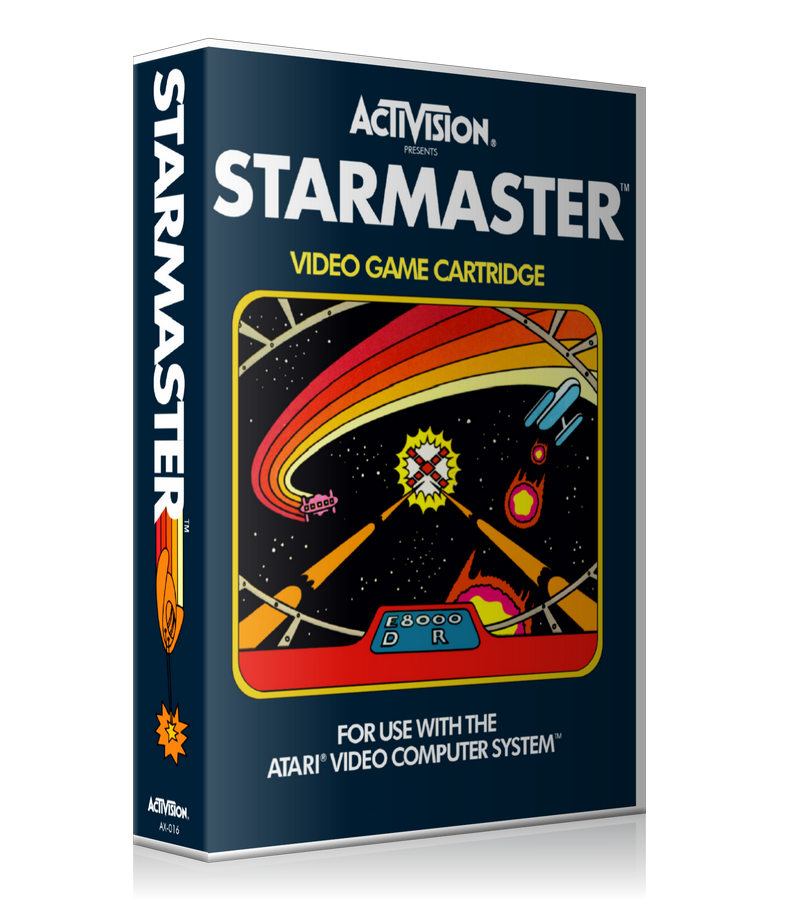 Star Master Atari 2600 Game Cover To Fit A UGC Style Replacement Game Case