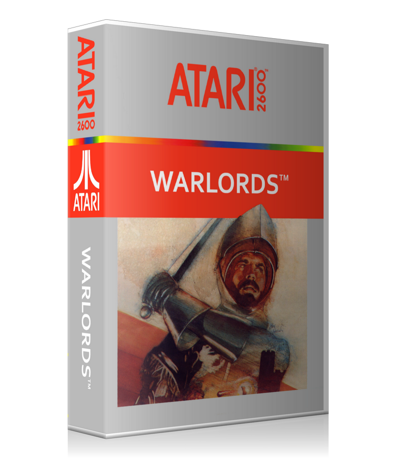 War Lords 2 Atari 2600 Game Cover To Fit A UGC Style Replacement Game Case