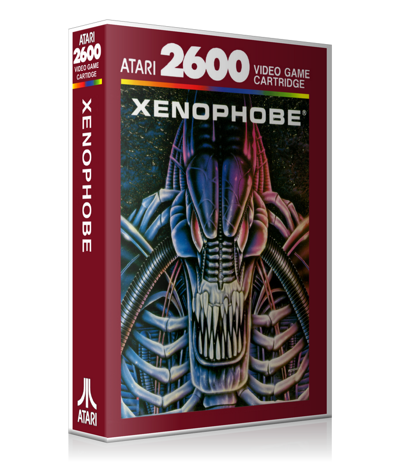 Xenophobe None Atari 2600 Game Cover To Fit A UGC Style Replacement Game Case – Atari 2600 Case product image 1