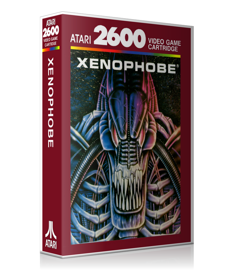 Xenophobe None Atari 2600 Game Cover To Fit A UGC Style Replacement Game Case