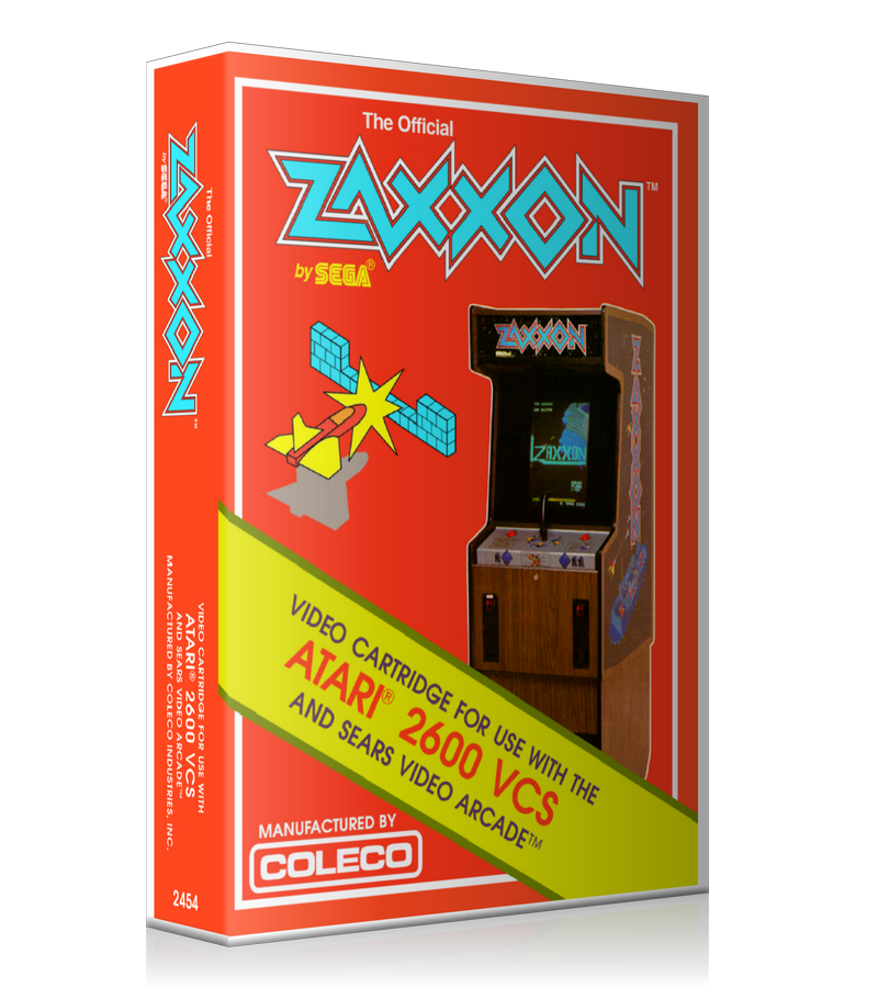 Zaxxon Atari 2600 Game Cover To Fit A UGC Style Replacement Game Case – Atari 2600 Case product image 1