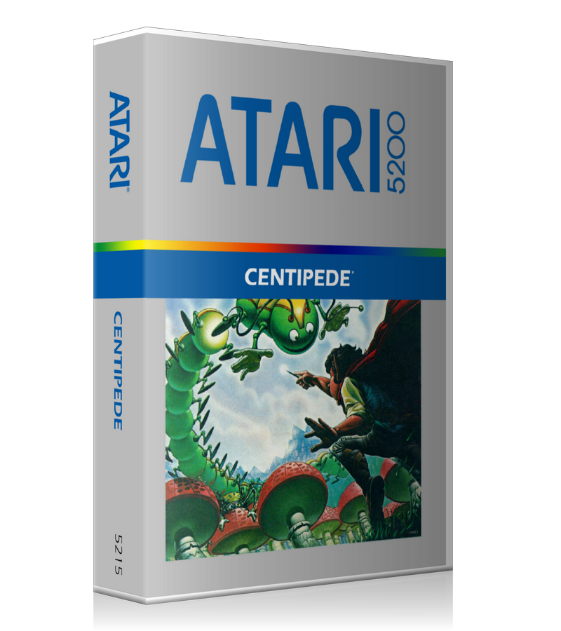 Atari 5200 Centipede 2 Game Cover To Fit A UGC Style Replacement Game Case