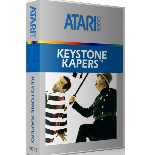 Keystone Kapers Atari 2600 Replacement Case No Game 