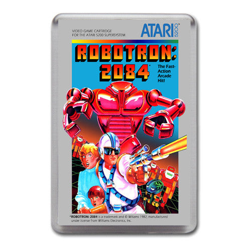 Robotron 2084 3 - Atari-5200 Game Inspired Retro Gaming Magnet