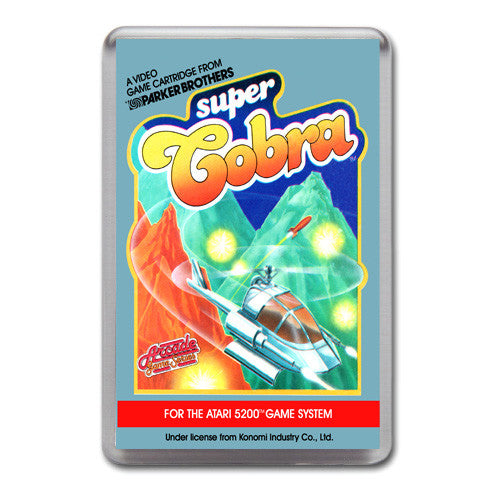 Super Cobra 2 - Atari-5200 Game Inspired Retro Gaming Magnet