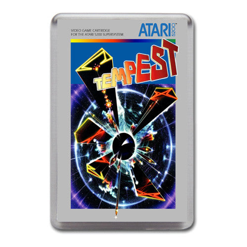 Tempest 2 - Atari-5200 Game Inspired Retro Gaming Magnet