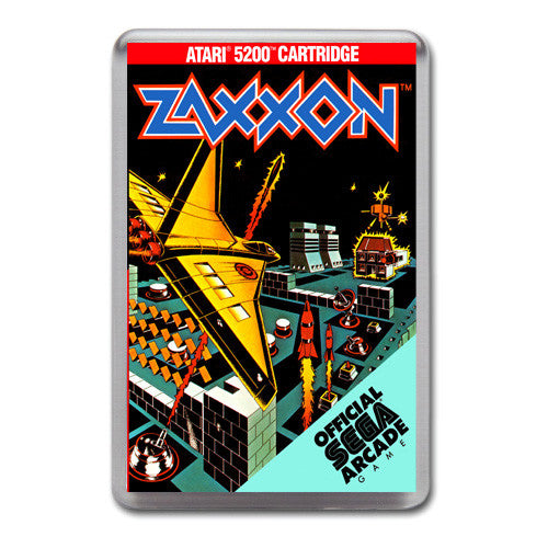 Zaxxon 2 - Atari-5200 Game Inspired Retro Gaming Magnet