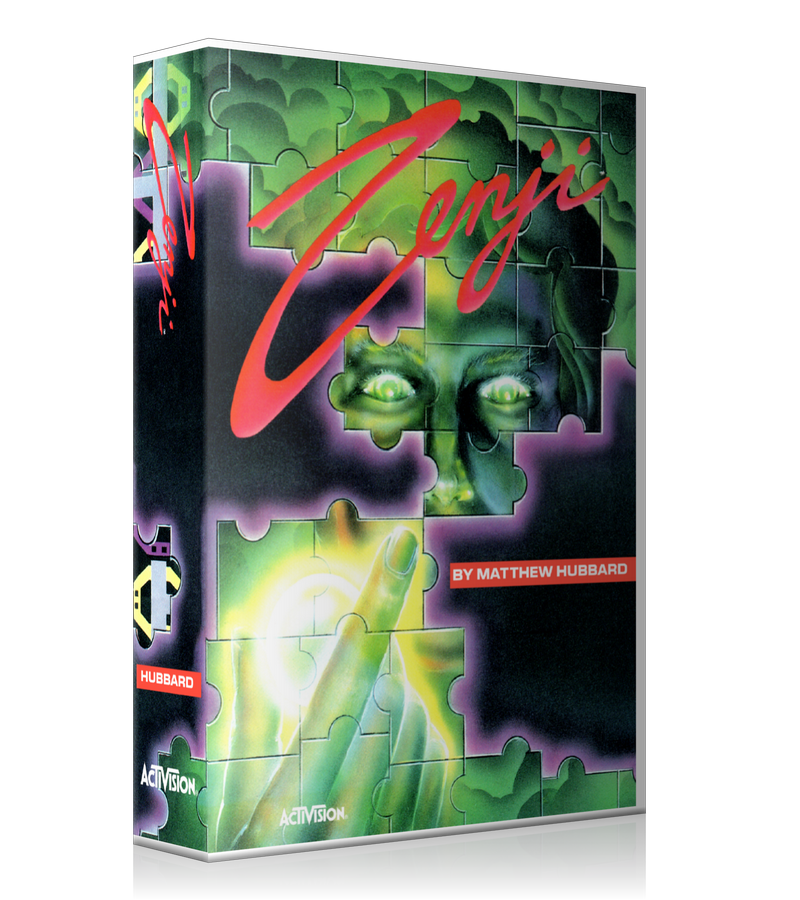 Atari 5200 Zenji 3 Game Cover To Fit A UGC Style Replacement Game Case