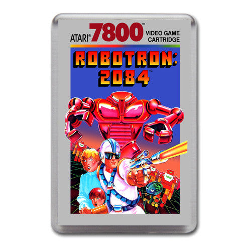 Robotron 2084 - Atari 7800 Game Inspired Retro Gaming Magnet