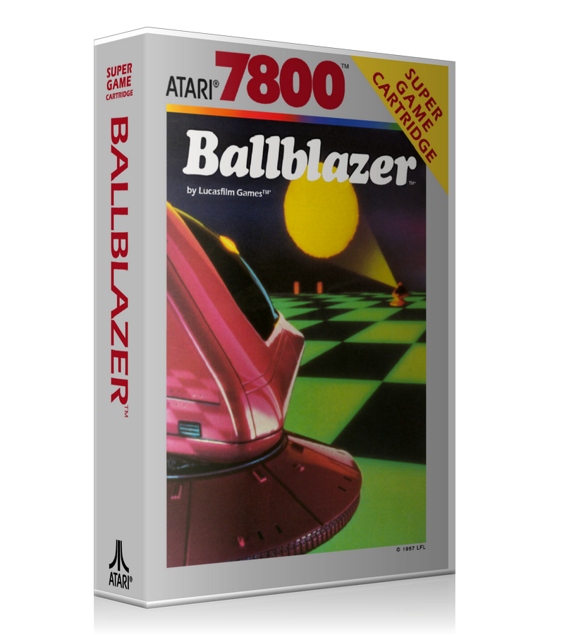 Atari 7800 Ball Blazer 2 Game Cover To Fit A UGC Style Replacement Game Case