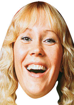 Agnetha Fältskog Face Mask Celebrity Face Mask Fancy Dress Cardboard Costume Mask