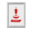 Accrington Football Club gift - The Stanley - Tiny Men Big Balls Poster