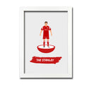 Accrington Football Club gift - The Stanley - Tiny Men Big Balls Poster