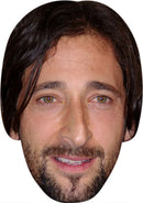 Adrien Brody MH 2017 Celebrity Face Mask Fancy Dress Cardboard Costume Mask