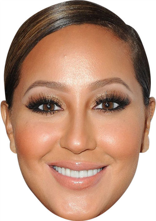 Adrienne Bailon Face Mask – Fancy Dress Cardboard Costume Mask