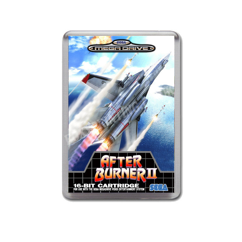 Afterburner2 Eu Game Style Inspired Sega Megadrive Retro Video Gaming Magnet