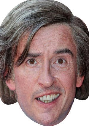 Alan Partridge Celebrity Face Mask Fancy Dress Cardboard Costume Mask