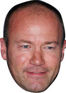 Alan Shearer FOOTBALL 2018 Celebrity Face Mask Fancy Dress Cardboard Costume Mask
