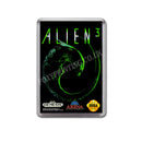 Alien3 Game Style Inspired Sega Megadrive Retro Video Gaming Magnet