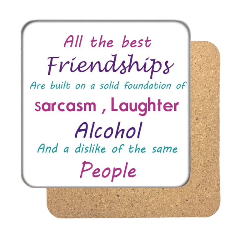 All the Best Friendships Drinks Coaster 2