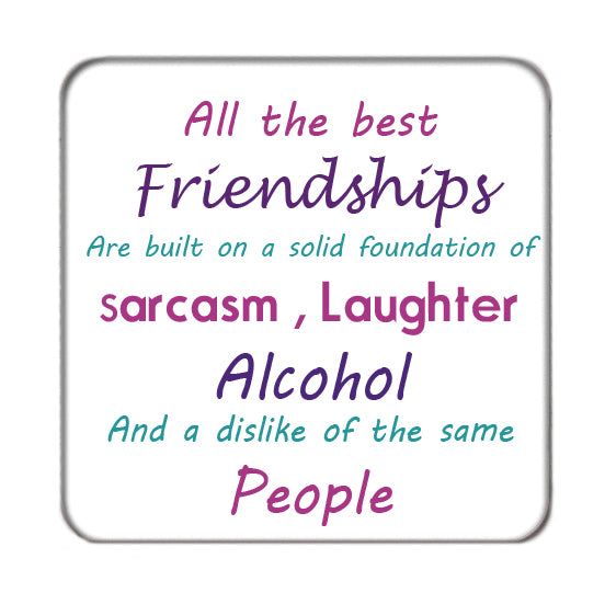 All the Best Friendships Drinks Coaster 2