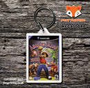 Amazing Island Gamecube Game Inspired Retro Gaming Keyring