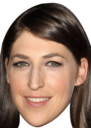 Amy Big Bang Theory Celebrity Face Mask Fancy Dress Cardboard Costume Mask
