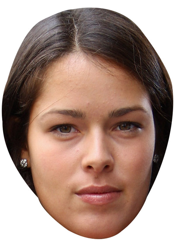 ANA IVANOVIC JB - Tennis Fancy Dress Cardboard Celebrity Party Face Mask