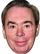 Andrew Lloyd Webber Celebrity Face Mask Fancy Dress Cardboard Costume Mask