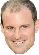 Andrew Strauss Celebrity Face Mask Fancy Dress Cardboard Costume Mask