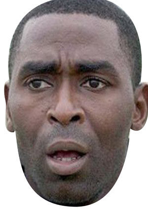 Andy Cole Face Mask – Fancy Dress Cardboard Costume Mask – Andy Cole Face Mask