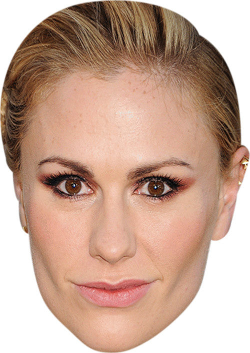 Anna Paquin MH 2017 Celebrity Face Mask Fancy Dress Cardboard Costume Mask