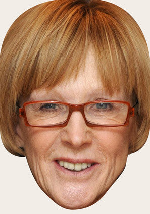 Anne Robinson Celebrity Face Mask Fancy Dress Cardboard Costume Mask