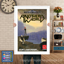 Anotherworld Eu - Sega Megadrive Inspired Retro Gaming Poster A4 A3 A2 Or A1