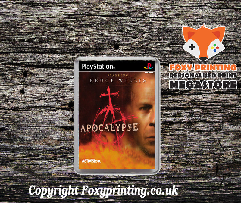 Apocaly E Gb - PS1 Playstation 1 Game Inspired Retro Gaming Magnet