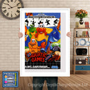 Aquatic Games 2 Eu - Sega Megadrive Inspired Retro Gaming Poster A4 A3 A2 Or A1