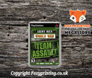 Armymen World War Team Assault - PS1 Playstation 1 Game Inspired Retro Gaming Magnet