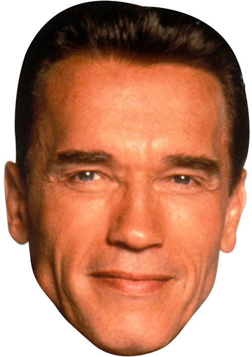 Arnold Schwarzenegger Celebrity Face Mask Fancy Dress Cardboard Costume Mask