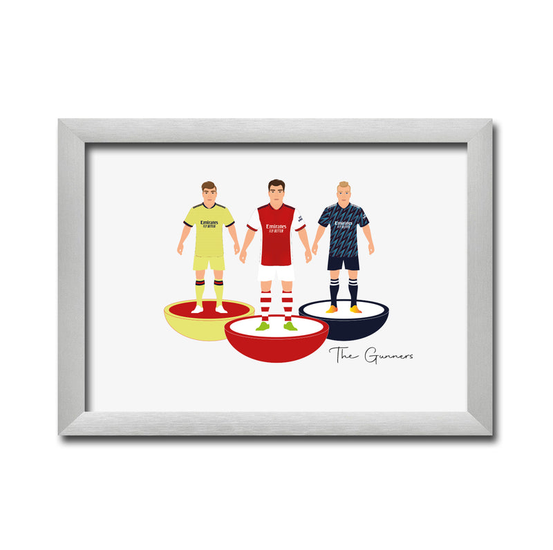 Arsenal Football Club gift - Tiny Men Big Balls Poster