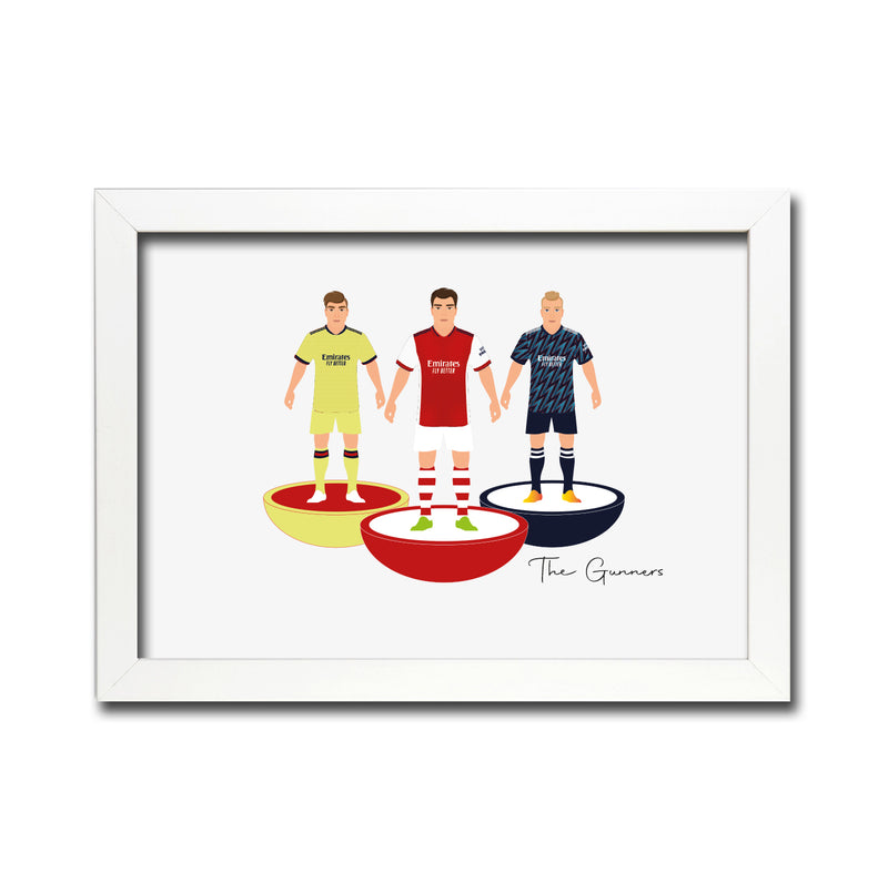 Arsenal Football Club gift - Tiny Men Big Balls Poster