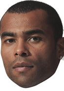 Ashley Cole FOOTBALL 2018 Celebrity Face Mask Fancy Dress Cardboard Costume Mask