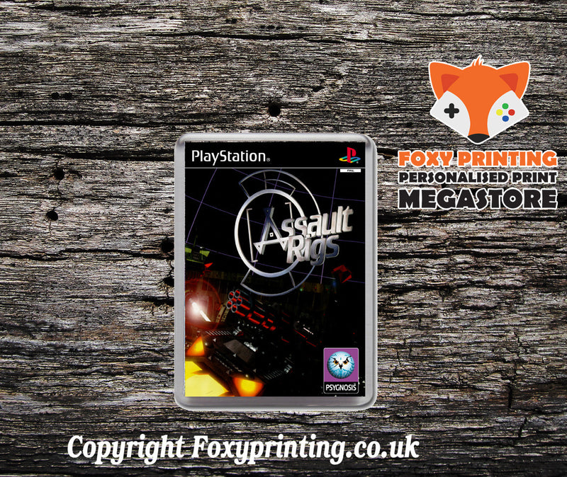 Assault Rigs Eu - PS1 Playstation 1 Game Inspired Retro Gaming Magnet