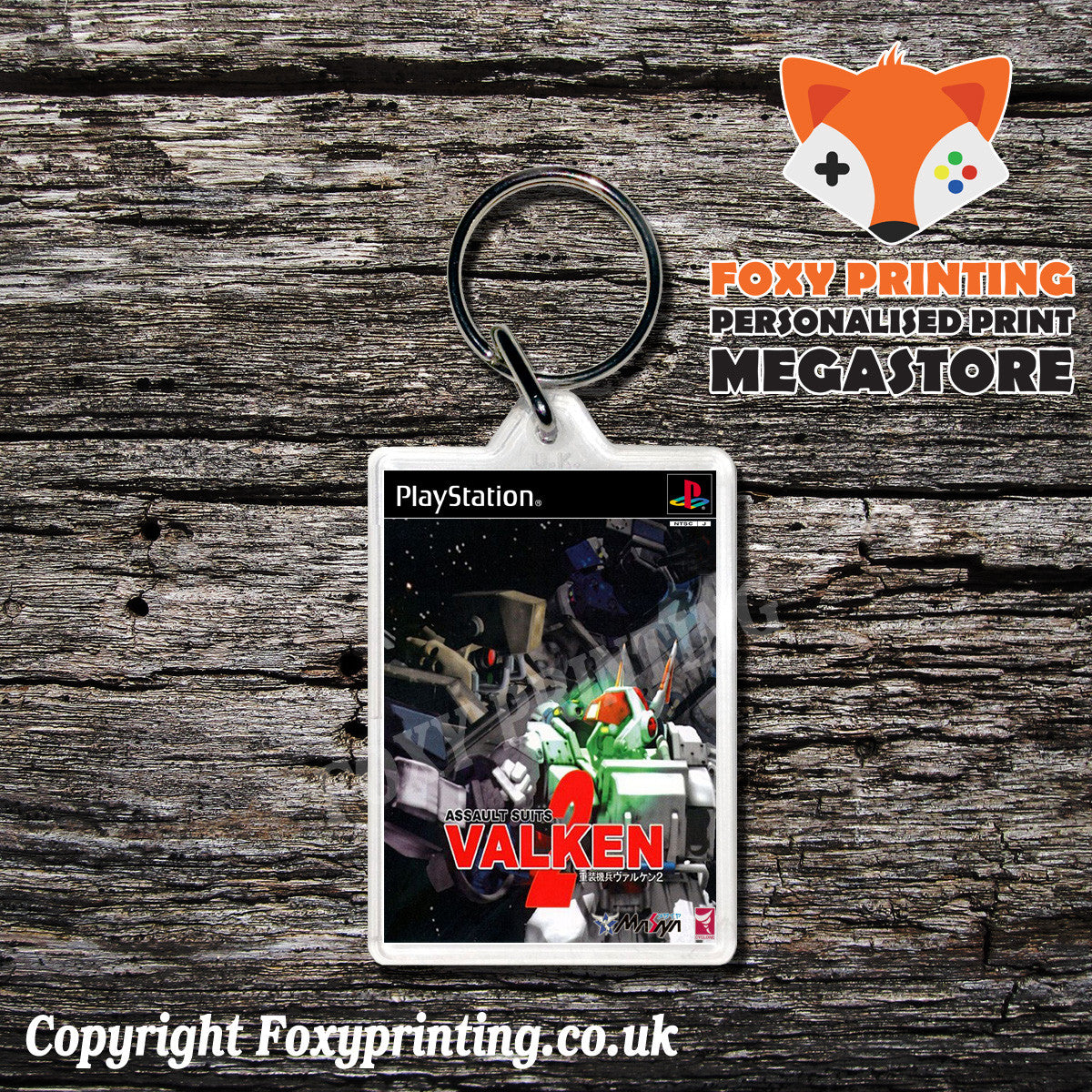 Assaults Uitvalken2 Jp - PS1 Playstation 1 Game Inspired Retro Gaming Magnet