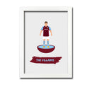 Aston Villa Football Club gift - The Villains - Tiny Men Big Balls Poster