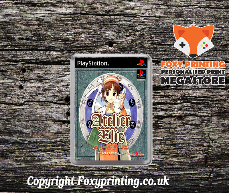 Atelierelie Jp - PS1 Playstation 1 Game Inspired Retro Gaming Magnet