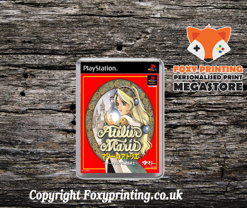 Ateliermarie Jp - PS1 Playstation 1 Game Inspired Retro Gaming Magnet