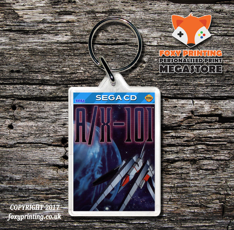 Ax101 Game Inspired Retro Gaming Keyring