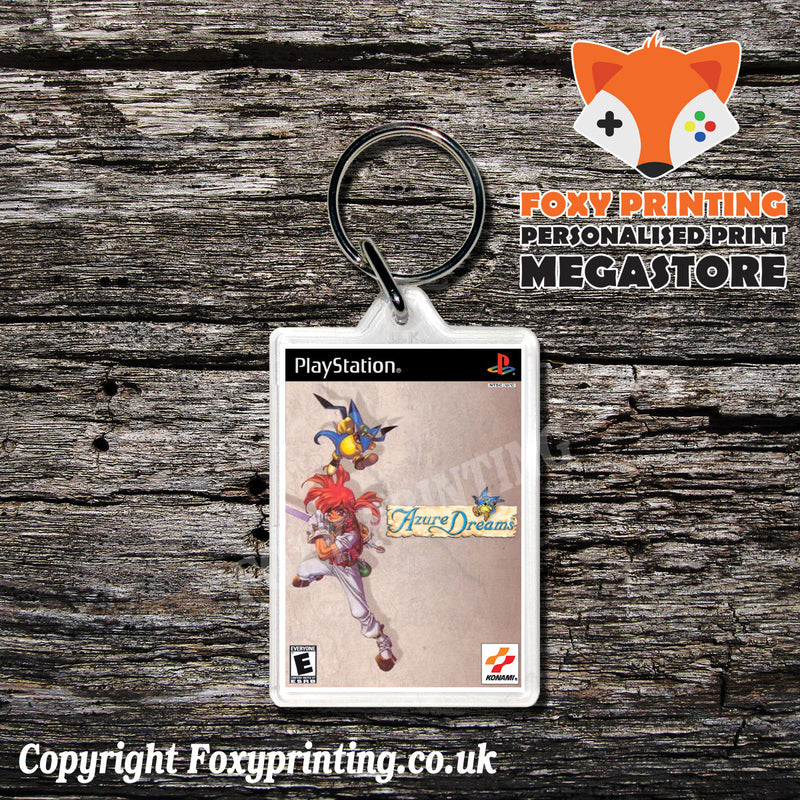 Azure Dreams - PS1 Playstation 1 Game Inspired Retro Gaming Magnet